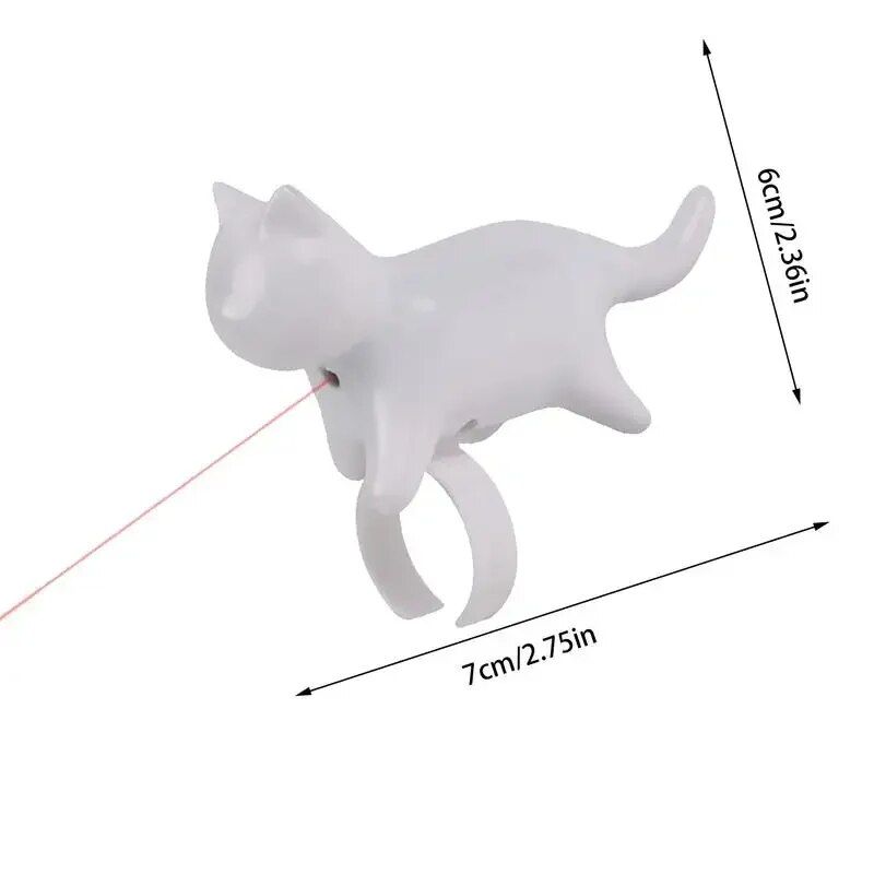 Compact Interactive Cat Laser Toy 