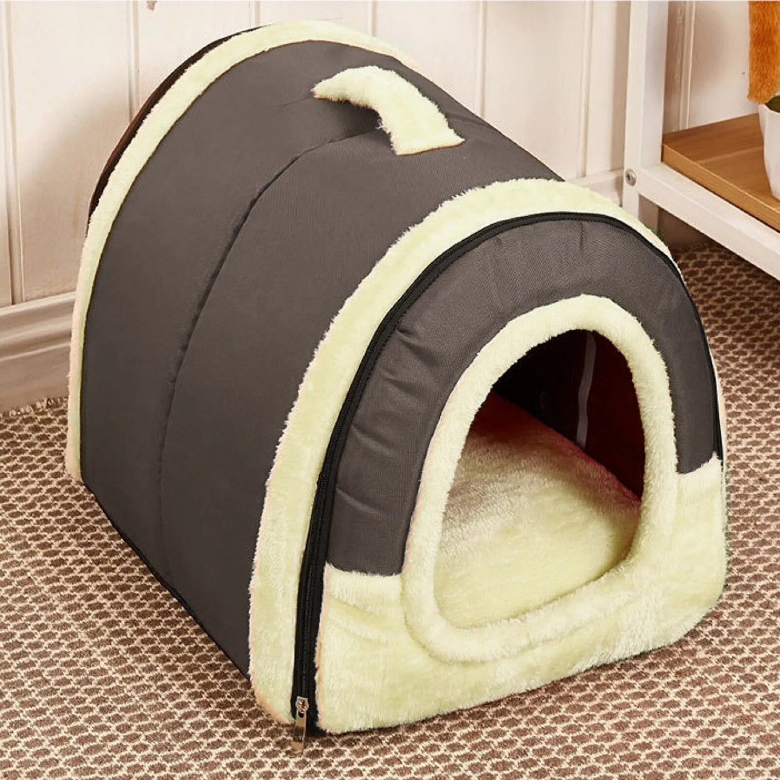 Cozy Plush Dog House 