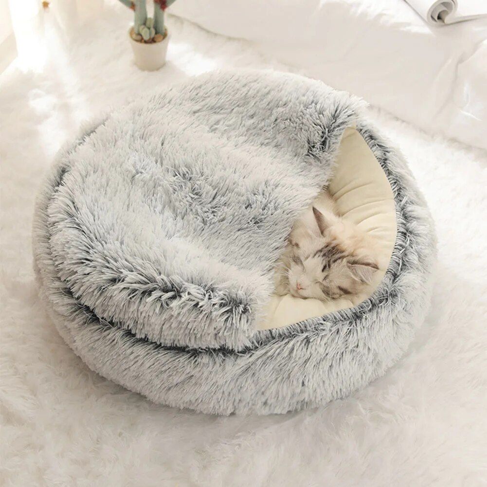 Cozy Plush Pet Bed 