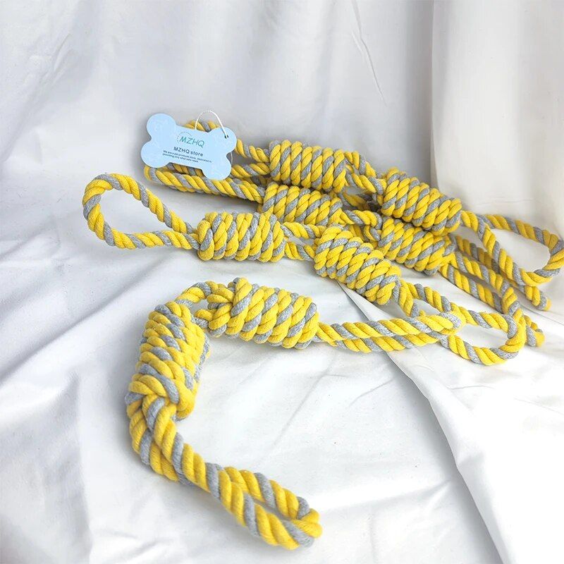 Durable Cotton Rope Dog Toy for Medium & Small Dogs 