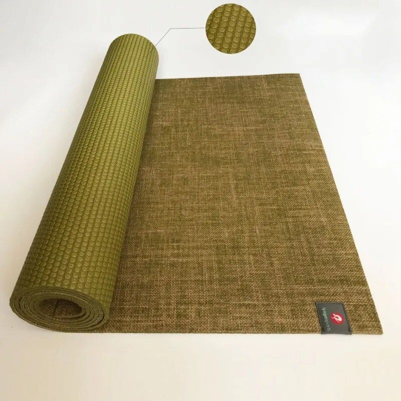 Eco-Friendly Natural Jute Yoga Mat 183x61x0.5cm - Non-Slip, Durable Fitness Mat 