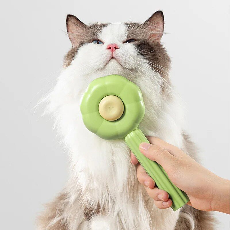 Self-Cleaning Grooming Brush for Long/Short Hair Pets 