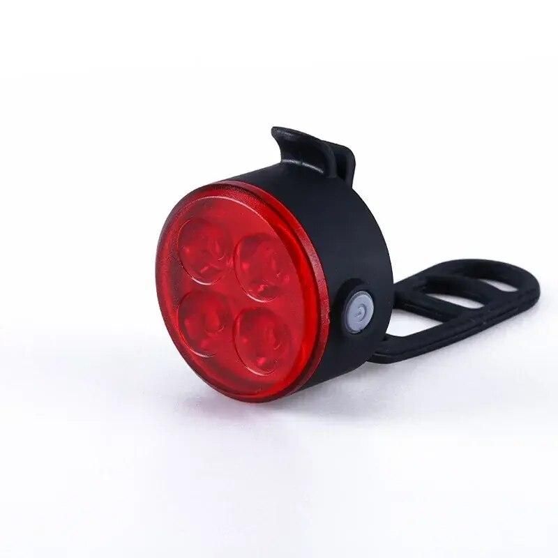 USB Rechargeable LED Pet Safety Light - 4 Modes, Night Visibility, Anti-Lost for Dogs and Cats Color: Red 