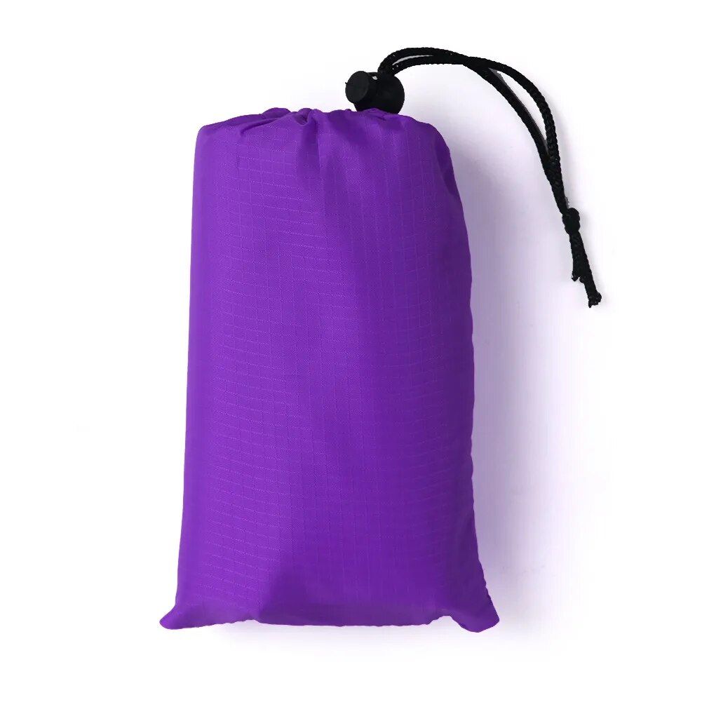 Ultra-Durable Camping Tent Tarp Color: Purple 