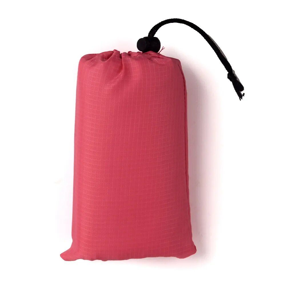 Ultra-Durable Camping Tent Tarp Color: Rose Red 