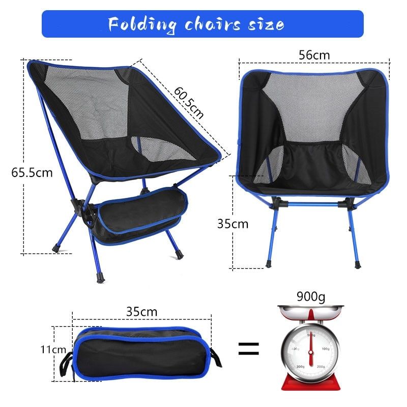 Ultralight Portable Folding Camping Chair 