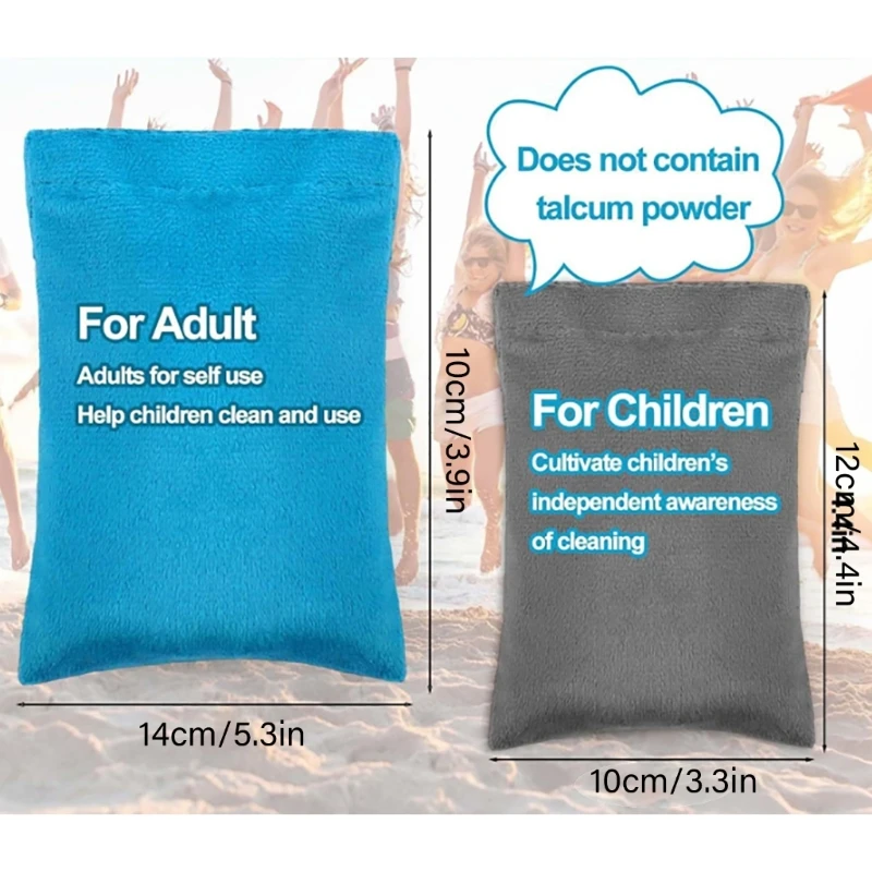 Beach Sandscreens Sand Remover Sand Removal Bag Beach Vacation Camping