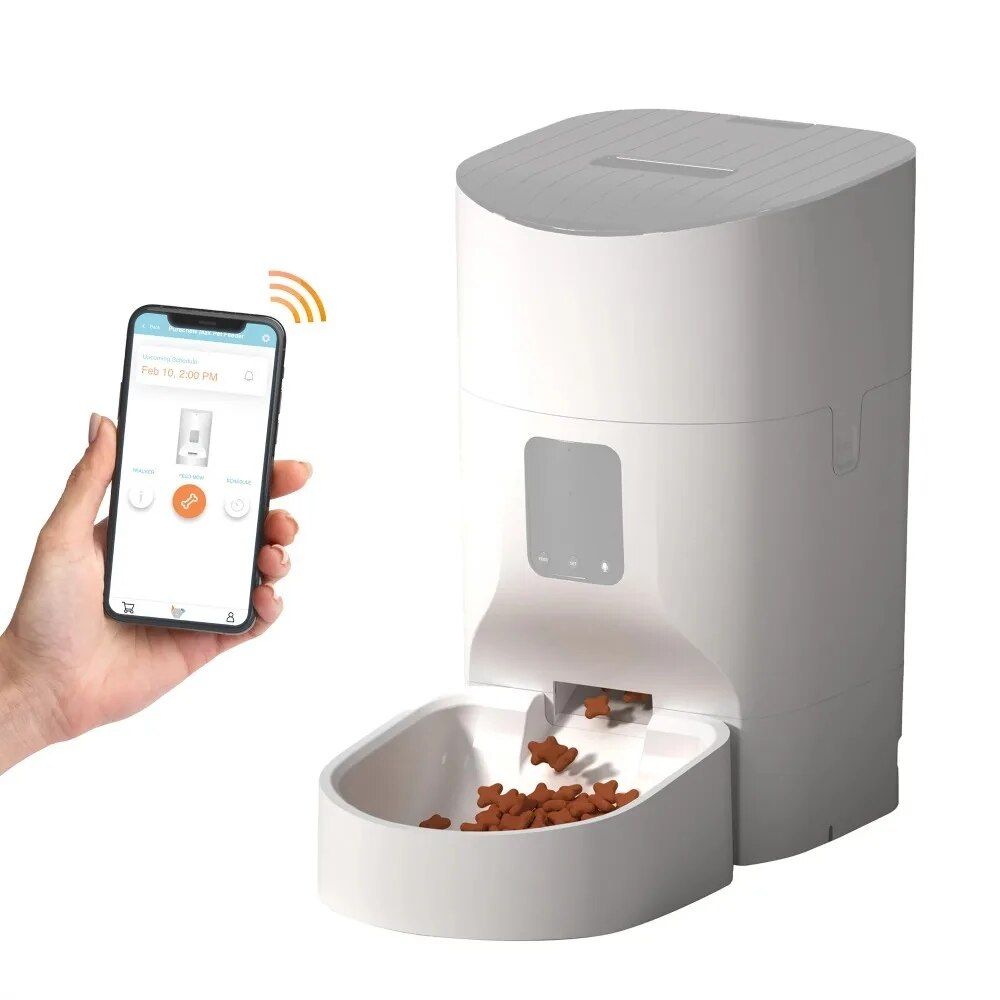 9L Smart Pet Feeder with Interactive App Control & Voice Recording 