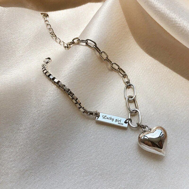 Chic Handmade Love Heart Anklet Bracelet 
