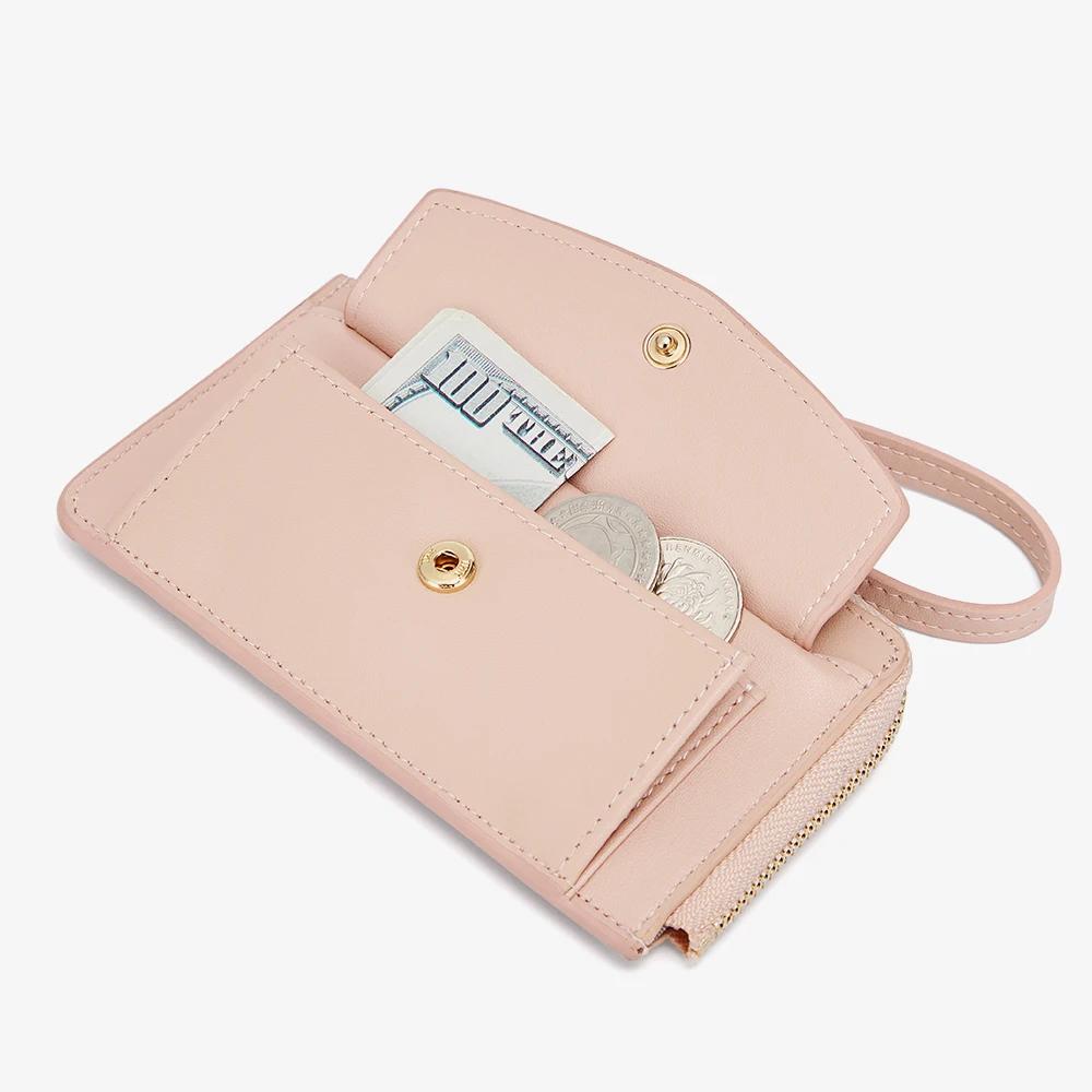 Pink Ladies Leather Wallet 