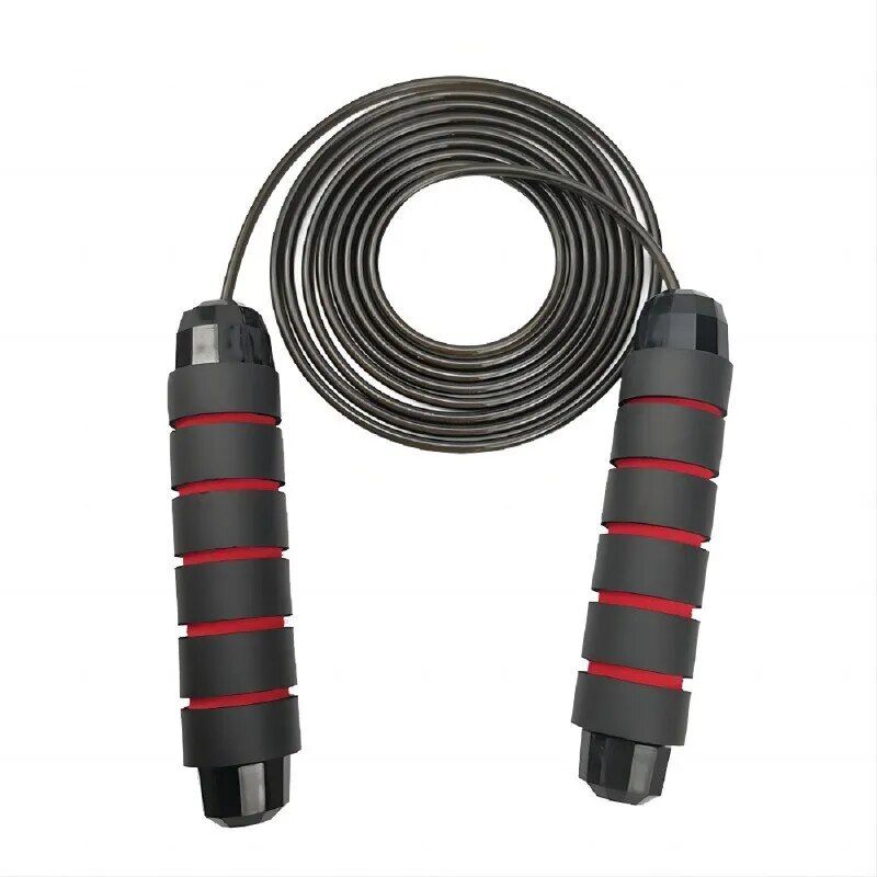 Rapid Speed Adjustable Jump Rope with Foam Handle for Gym & Fitness 