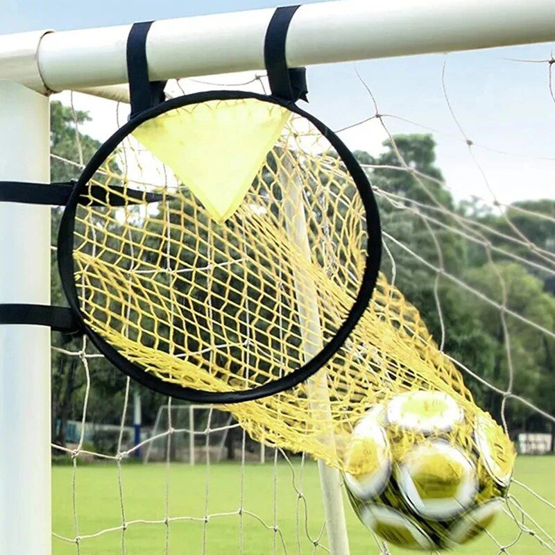 Topshot Soccer Training Target Net with Goal Storage Bag 