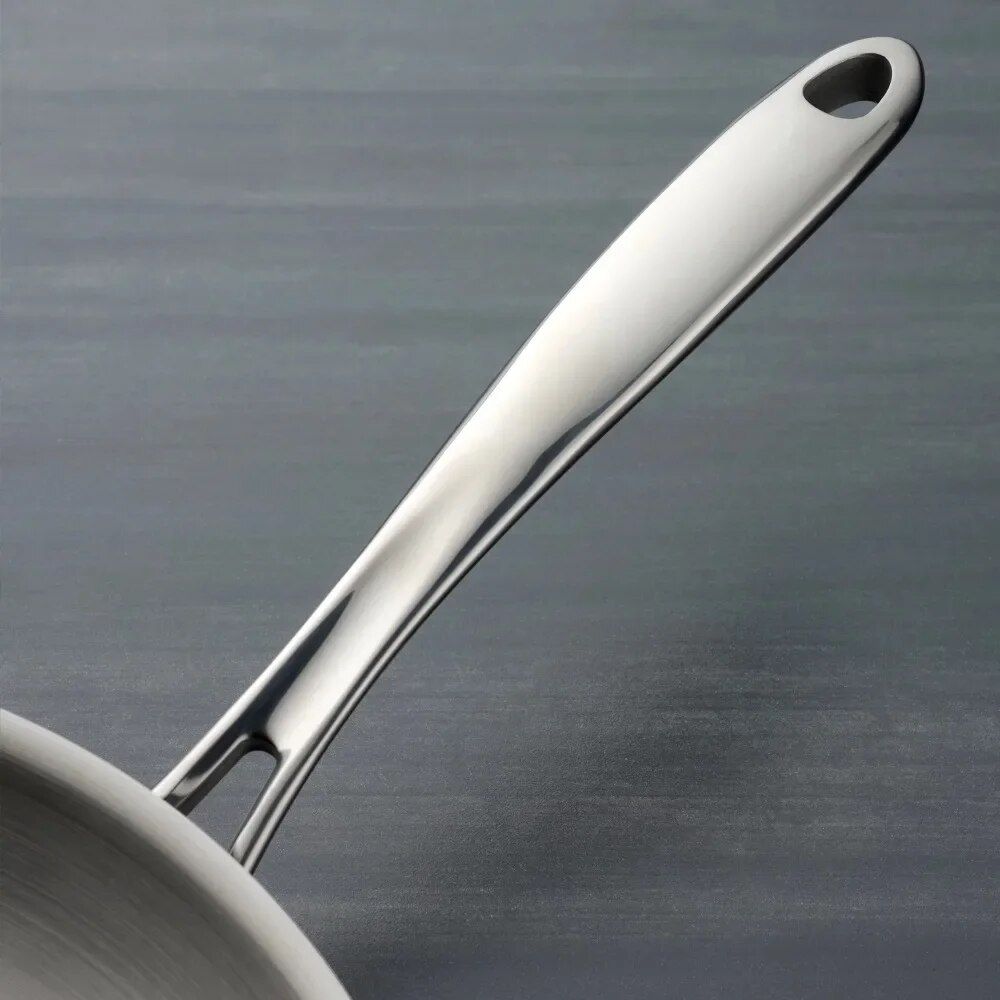 Tri-Ply Clad 12-inch Stainless Steel Fry Pan 